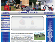 Tablet Screenshot of canns-bilco.com